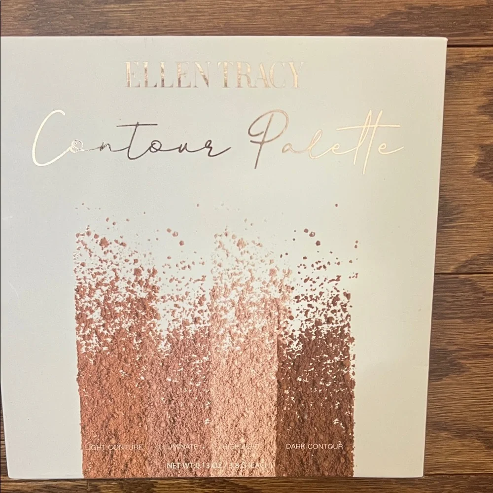 Ellen Tracy Contour Palette - Rose Gold, Bronze, Brown